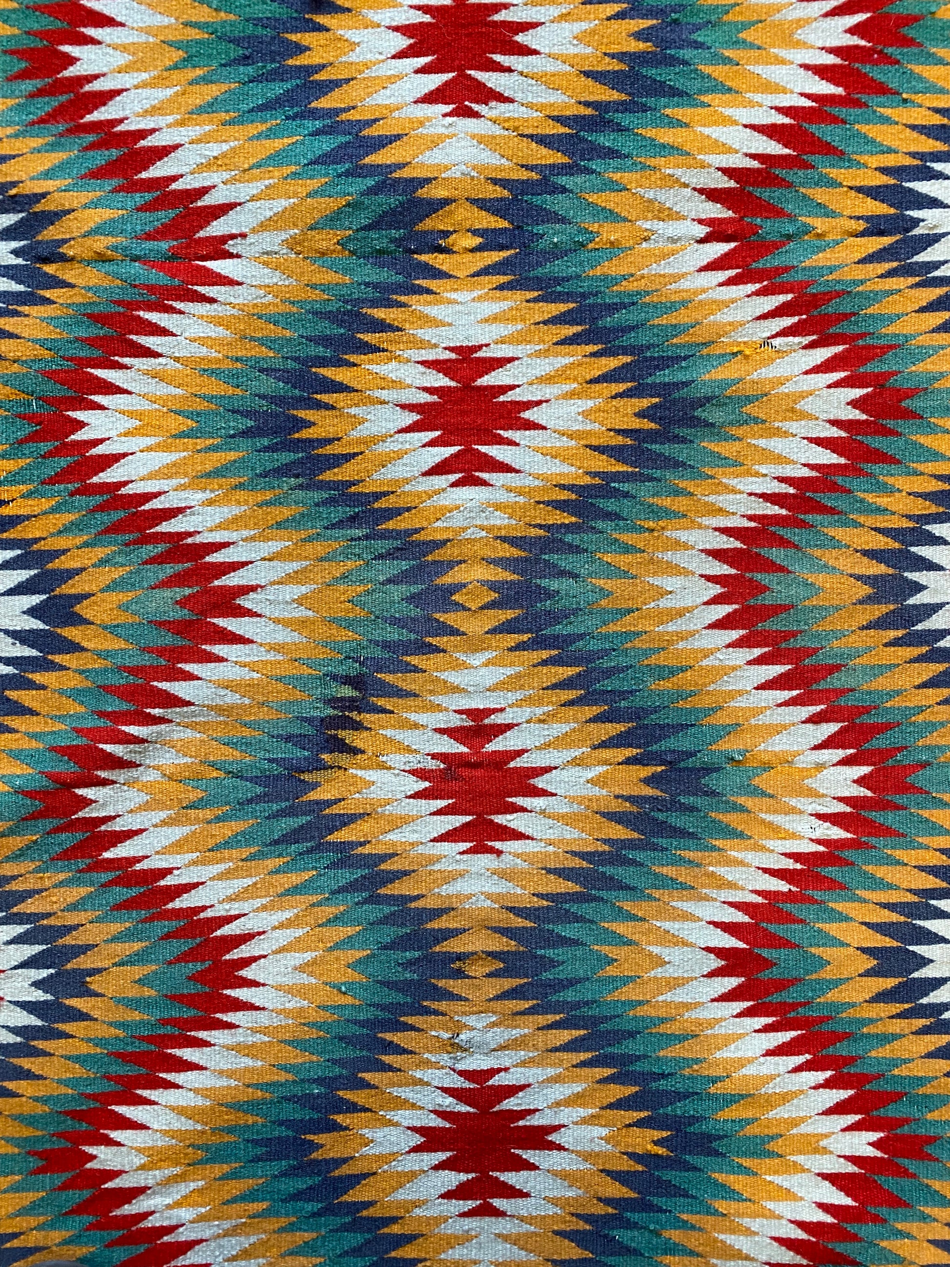 Antique Germantown Eye Dazzler Navajo Weaving, navajo rug for sale, authentic navajo weaving, telluride furnishings, telluride art gallery