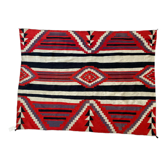 navajo germantown weaving for sale, antique navajo 3rd Phase chiefs blanket for sale, navajo rug for sale, telluride furnishings,  telluride art gallery 