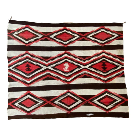 Antique 3rd Phase Chief's Blanket - 84" x 69"