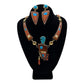 Jack Tom Necklace and Earring Navajo Set