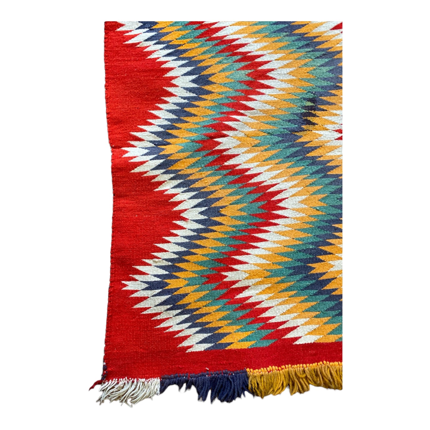 Antique Germantown Eye Dazzler Navajo Weaving, navajo rug for sale, authentic navajo weaving, telluride furnishings, telluride art gallery