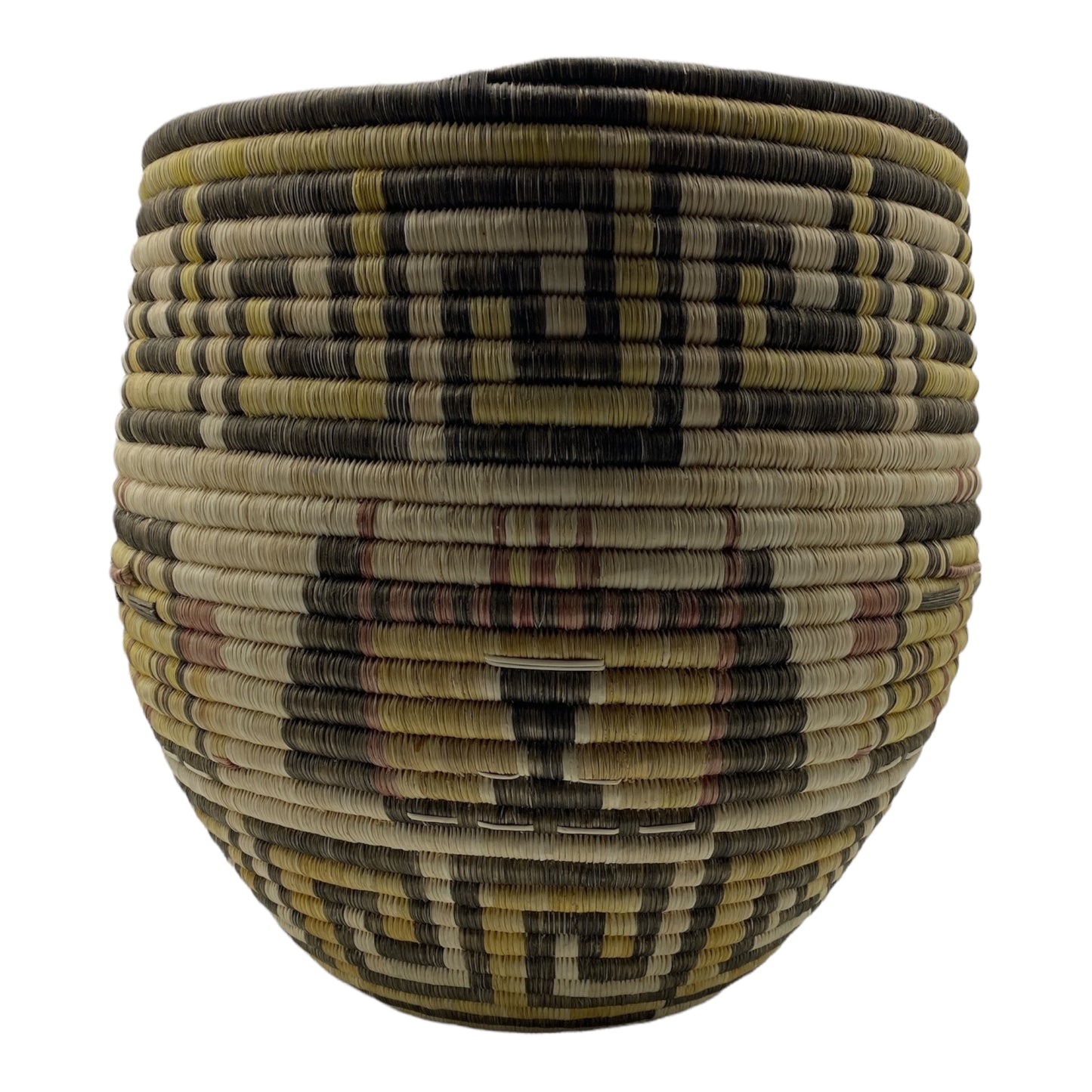 Large Coiled Hopi Basket 10.5" W x 11.25" H