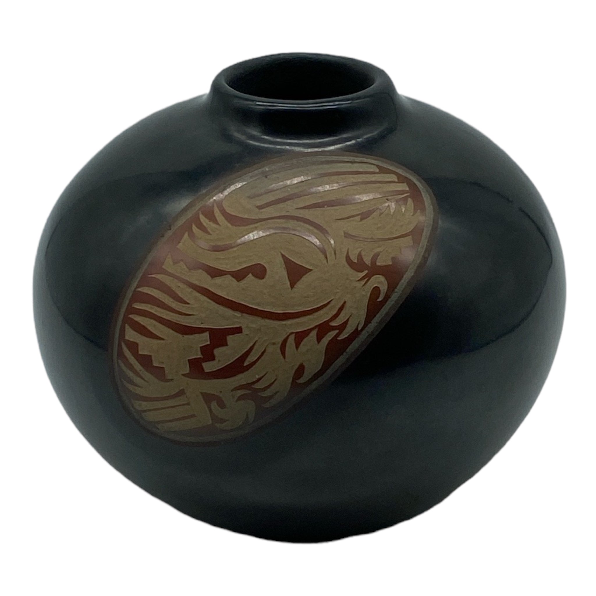 Grace Medicine Flower & Camilo Tafoya Santa Clara Pottery