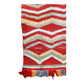 Antique Navajo Germantown Child's Blanket Weaving, navajo rug for sale, authentic navajo weaving, telluride furnishings, telluride art gallery 