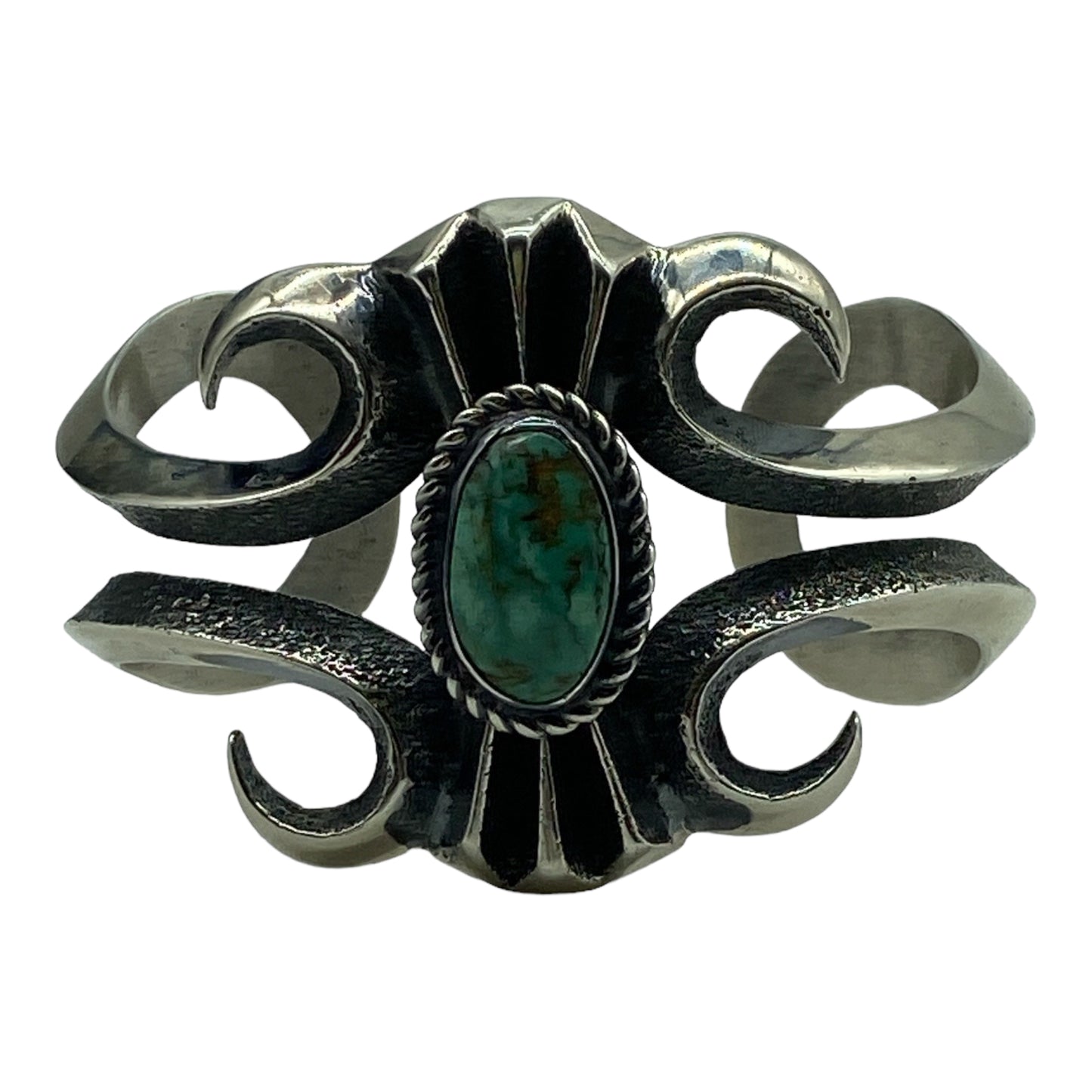 Turquoise and silver Navajo bracelet, Telluride, Colorado
