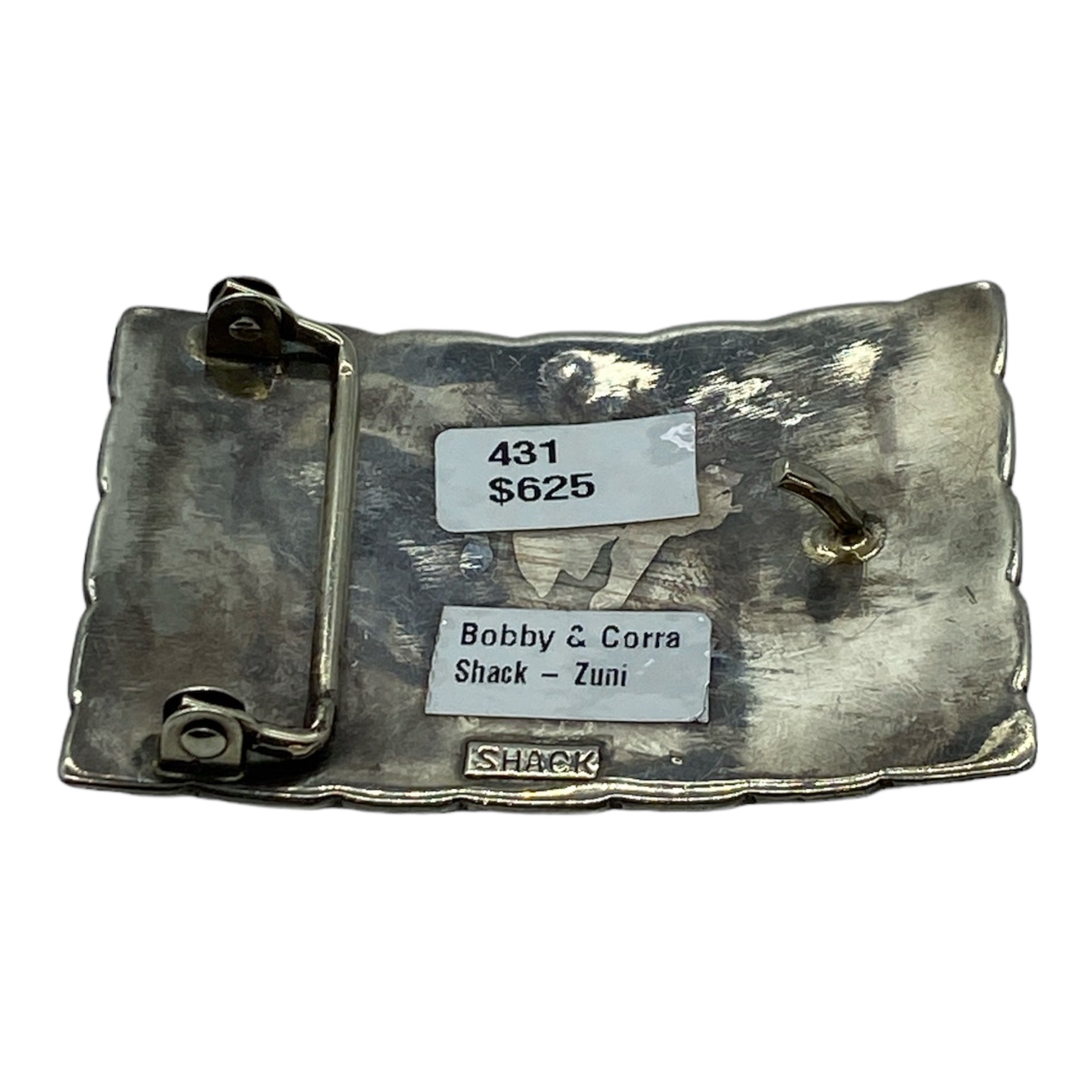 Bobby & Cora Shack Zuni Belt Buckle