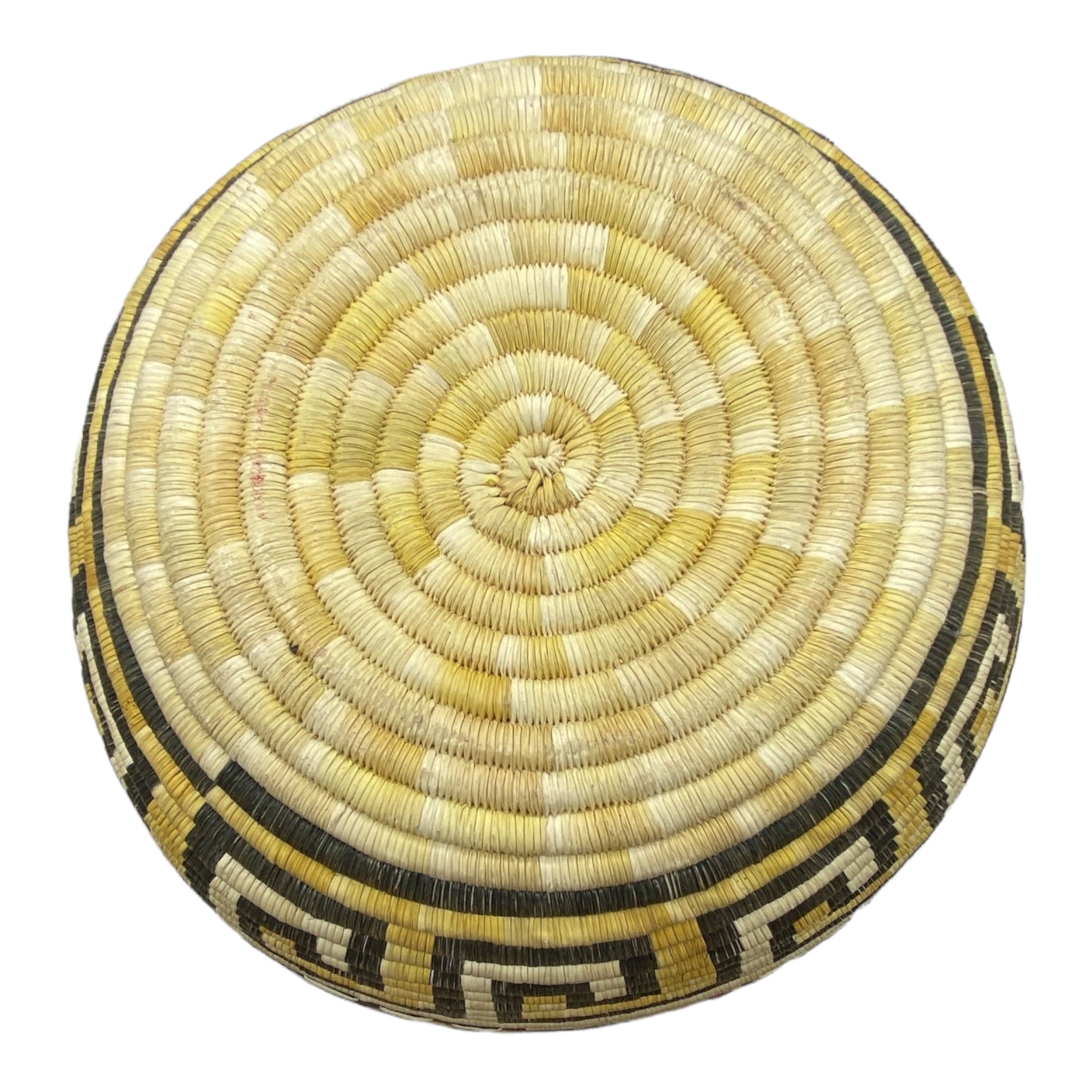 Large Coiled Hopi Basket 10.5" W x 11.25" H