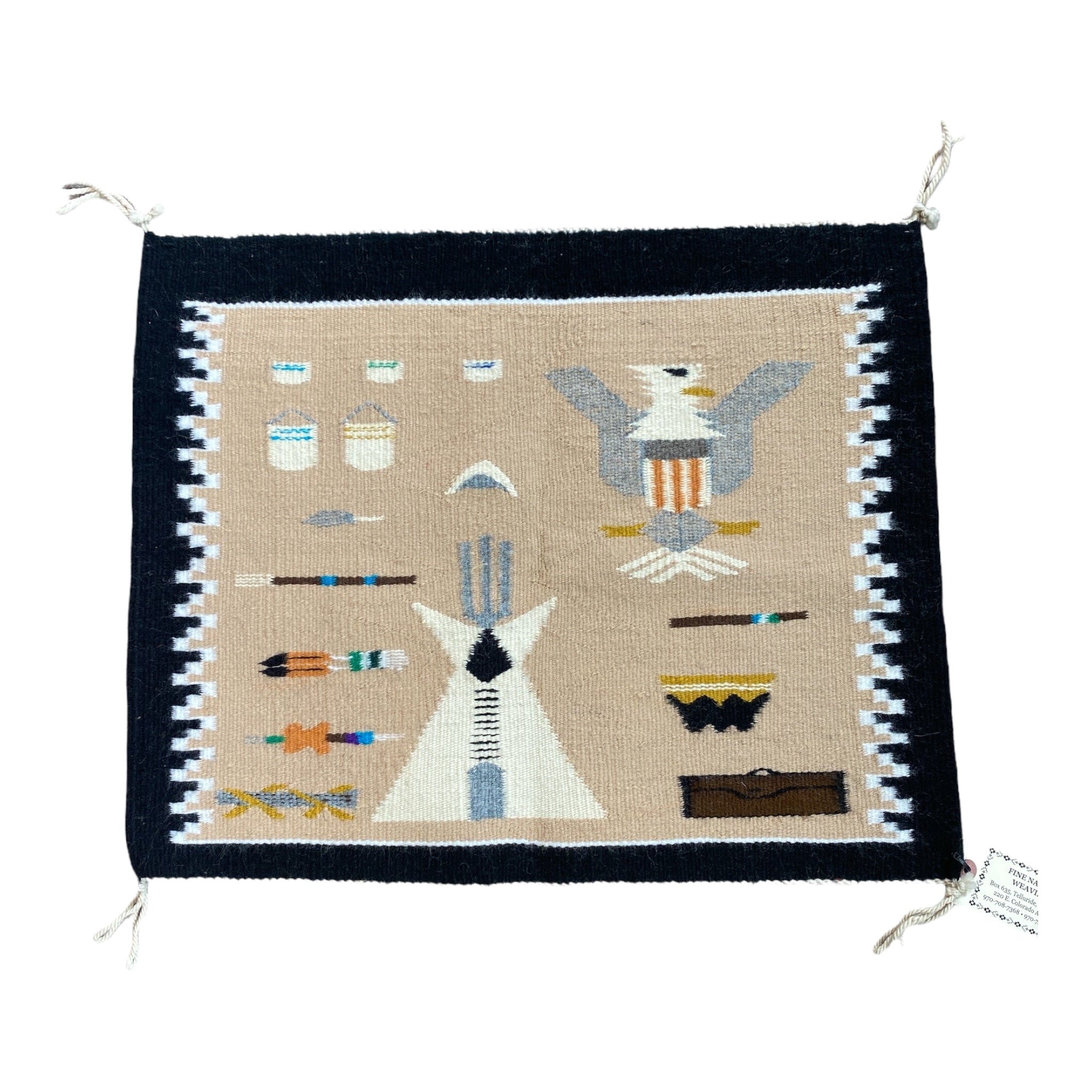 Peyote Pictorial Weaving - 18" x 22"