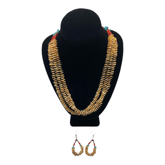 Navajo Necklace and Earring Set