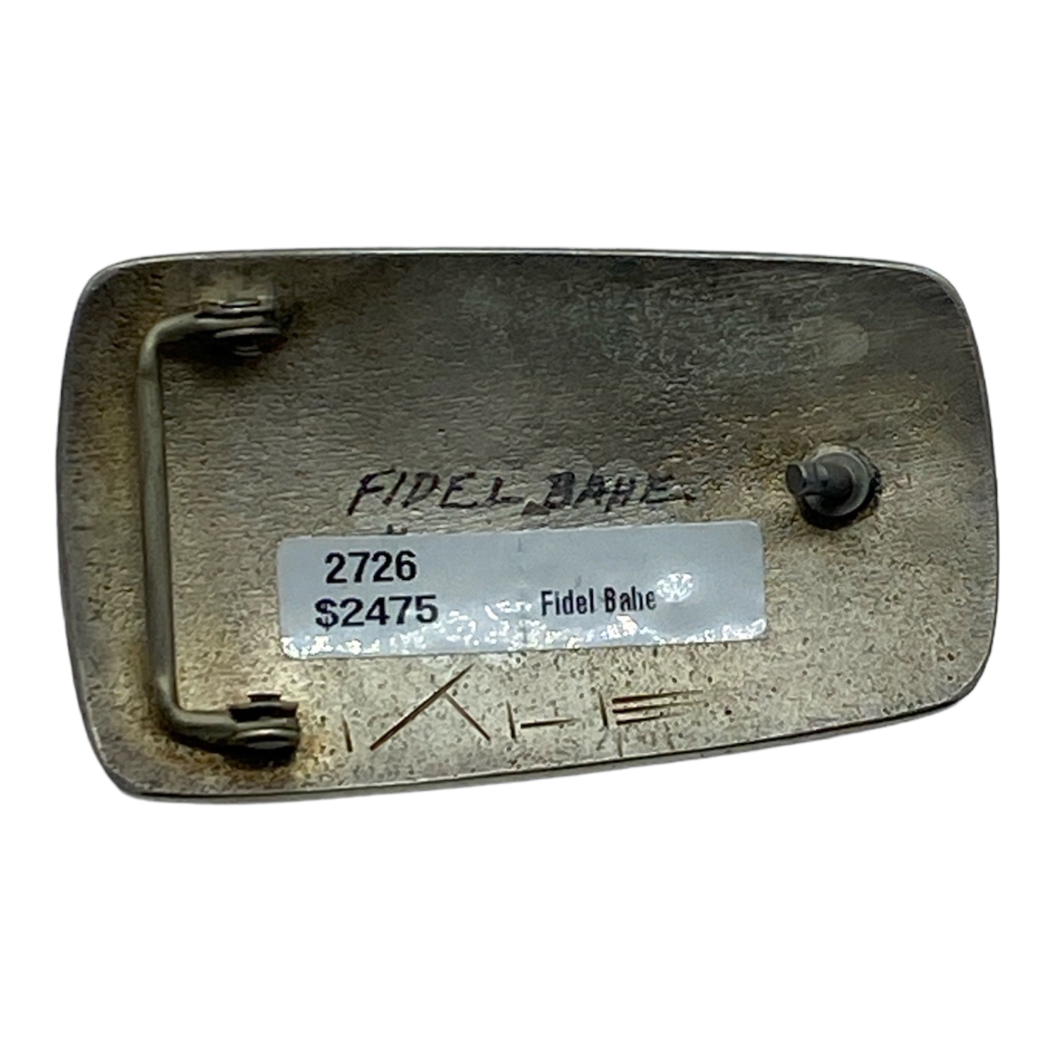 Fidel Bahe Belt Buckle