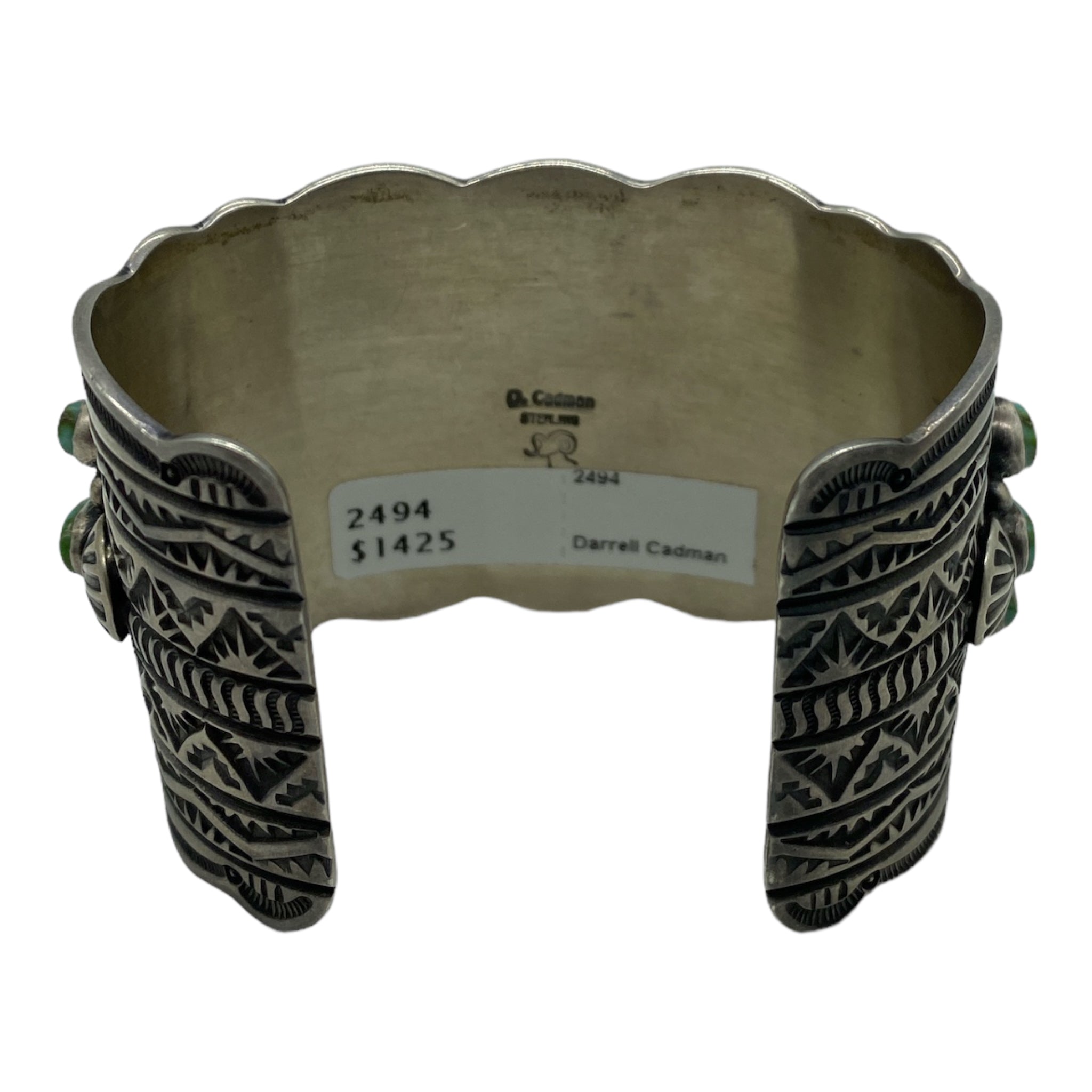 Darrell Cadman Navajo Cluster Bracelet