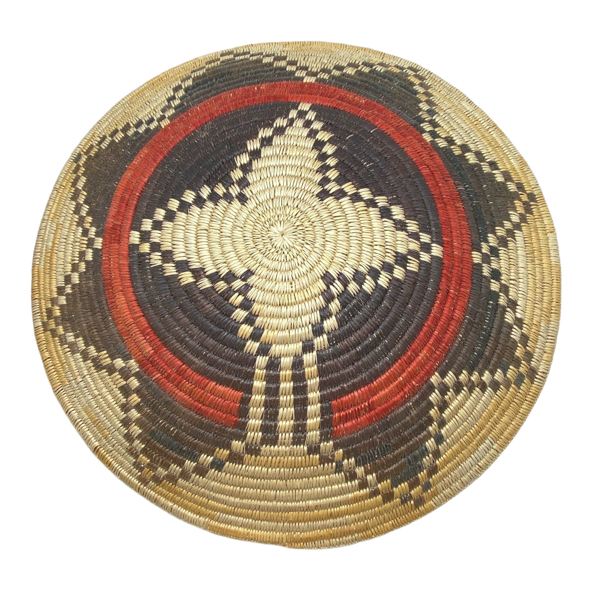 Navajo Wedding Basket 22" W x 3" H
