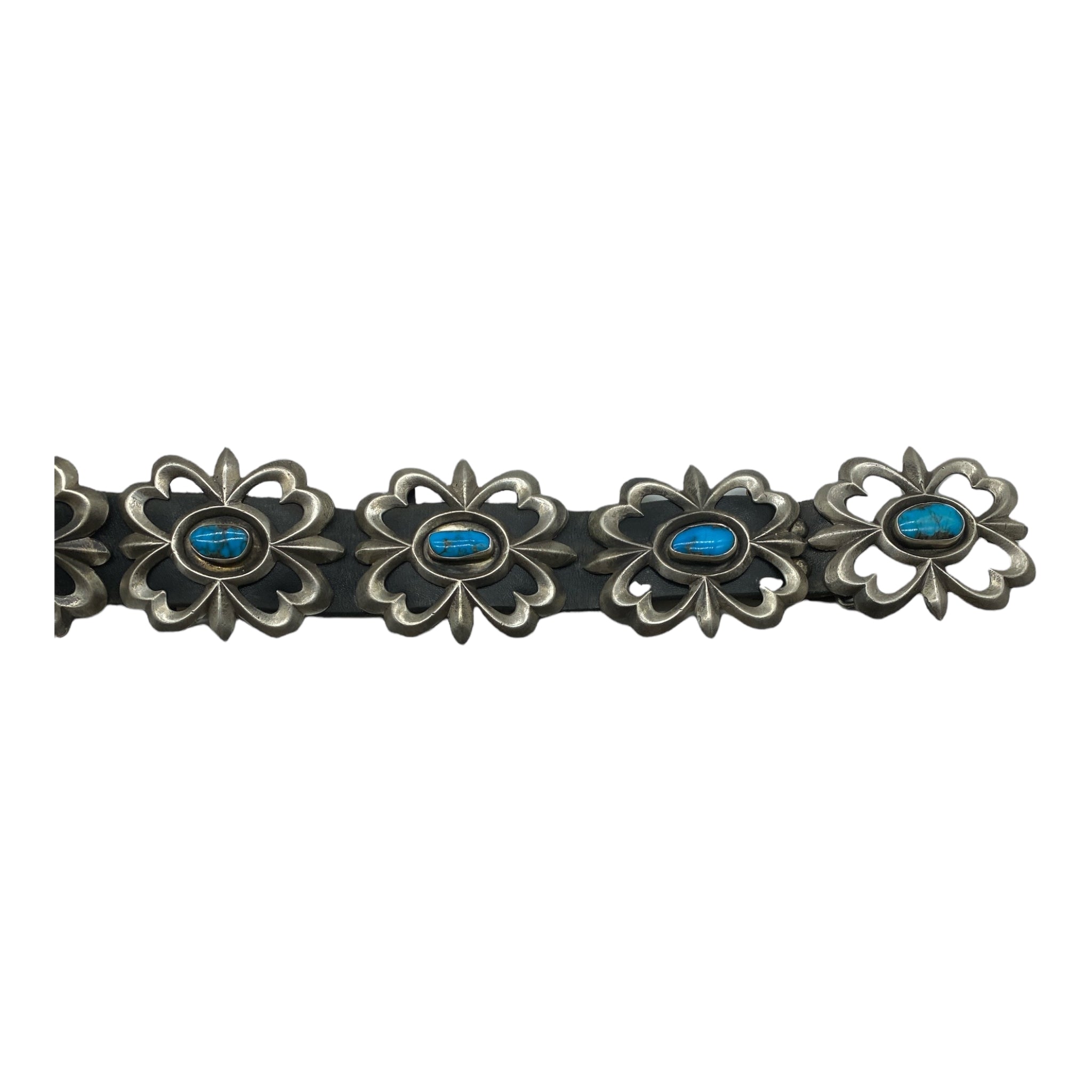 Vintage Sandcast Navajo Concho Belt