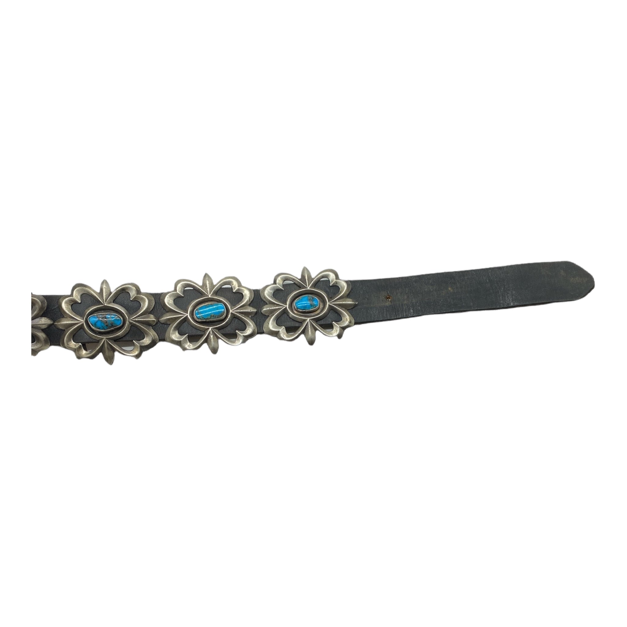 Vintage Sandcast Navajo Concho Belt