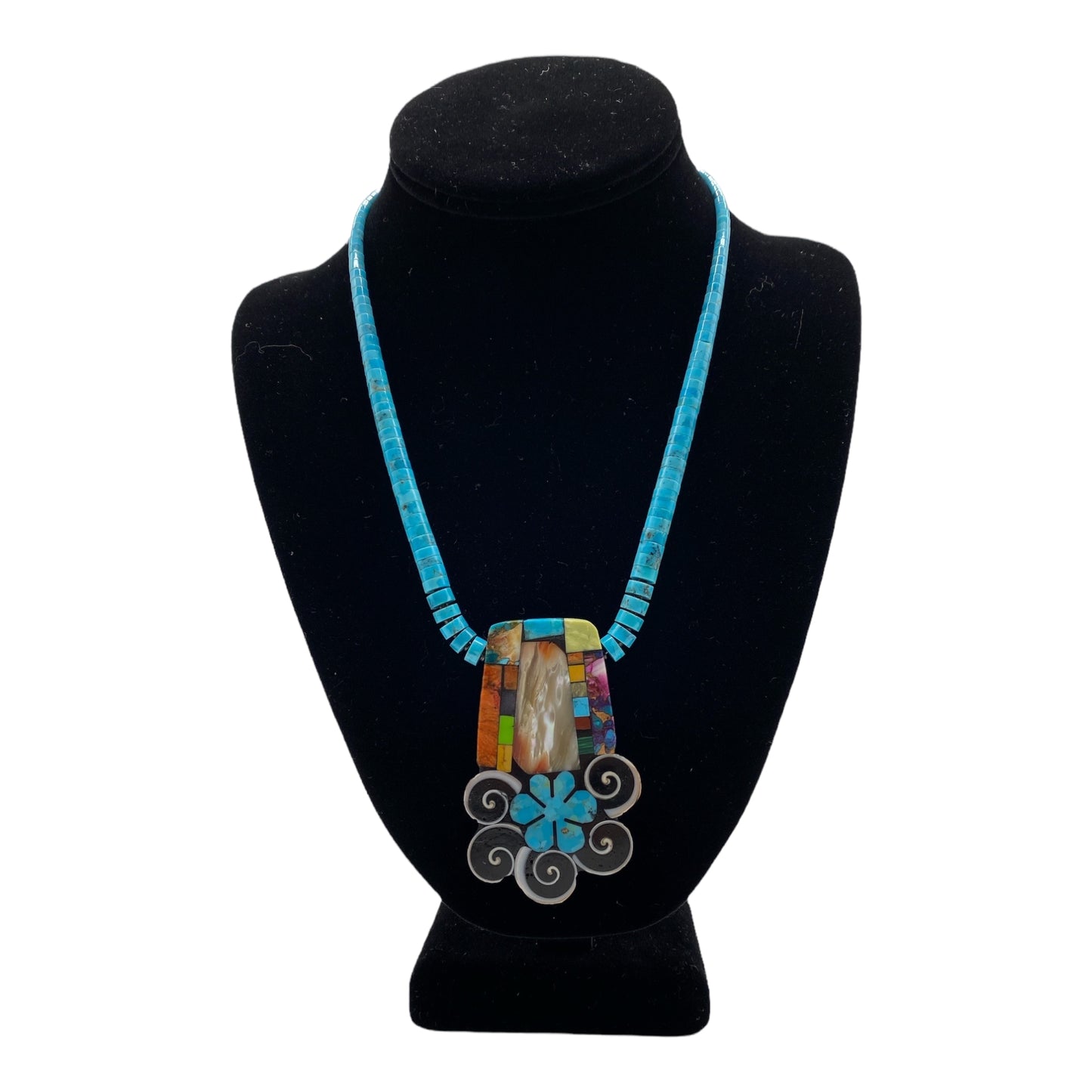 Mary Tafoya Santo Domingo Necklace