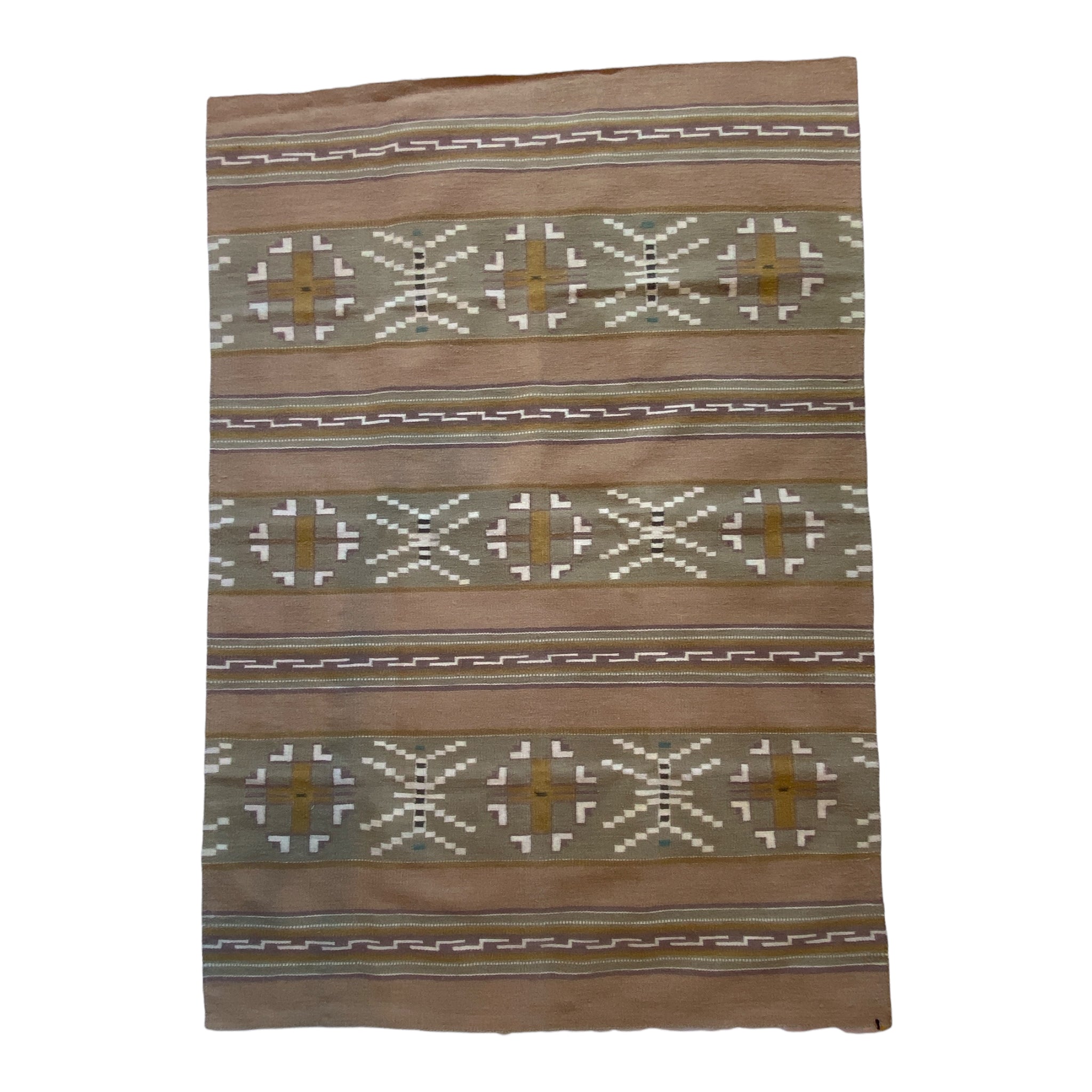 Elizabeth Roanhorse Wide Ruins Weaving 42" x 60.5"