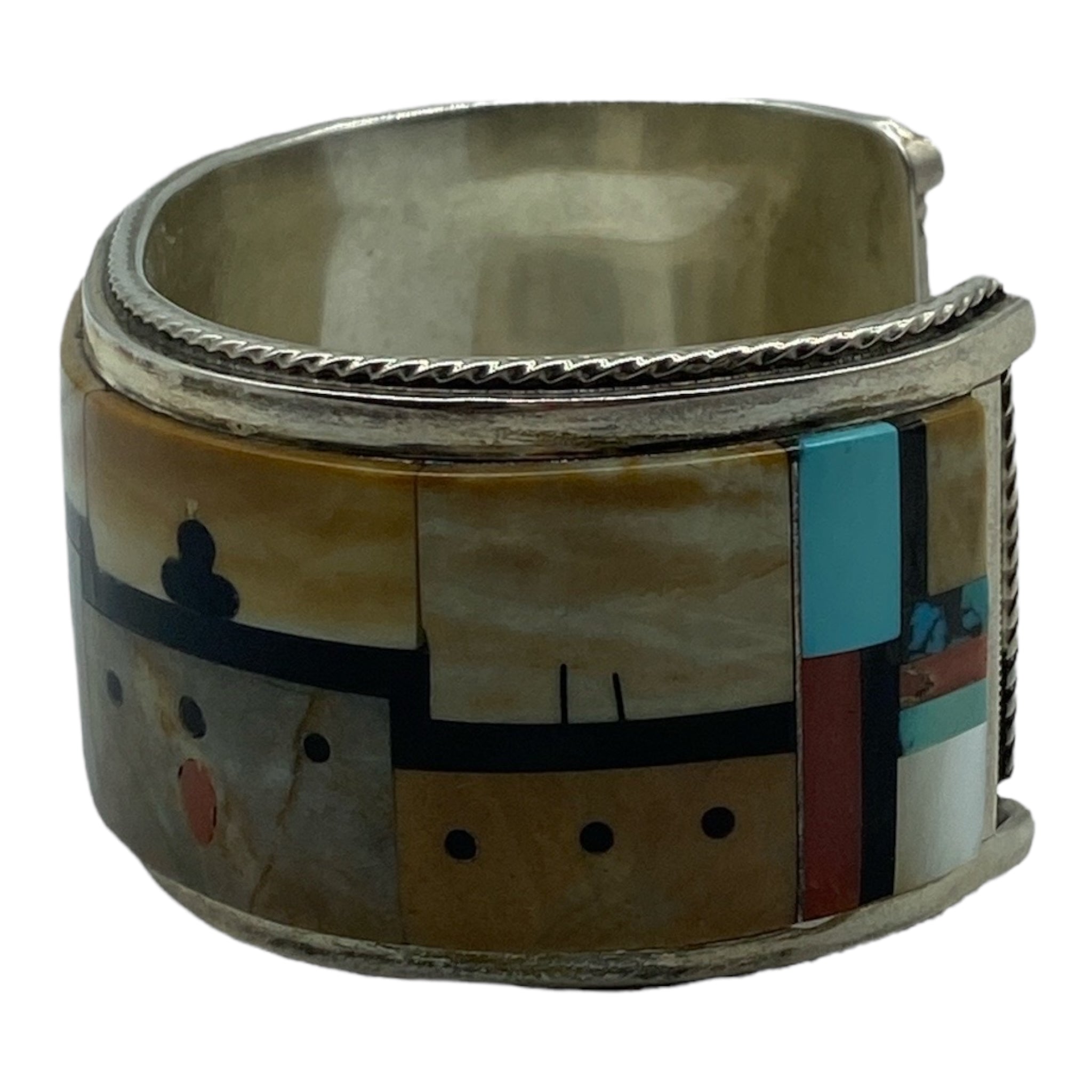 Gilbert & Mildred Calavaza Zuni Bracelet