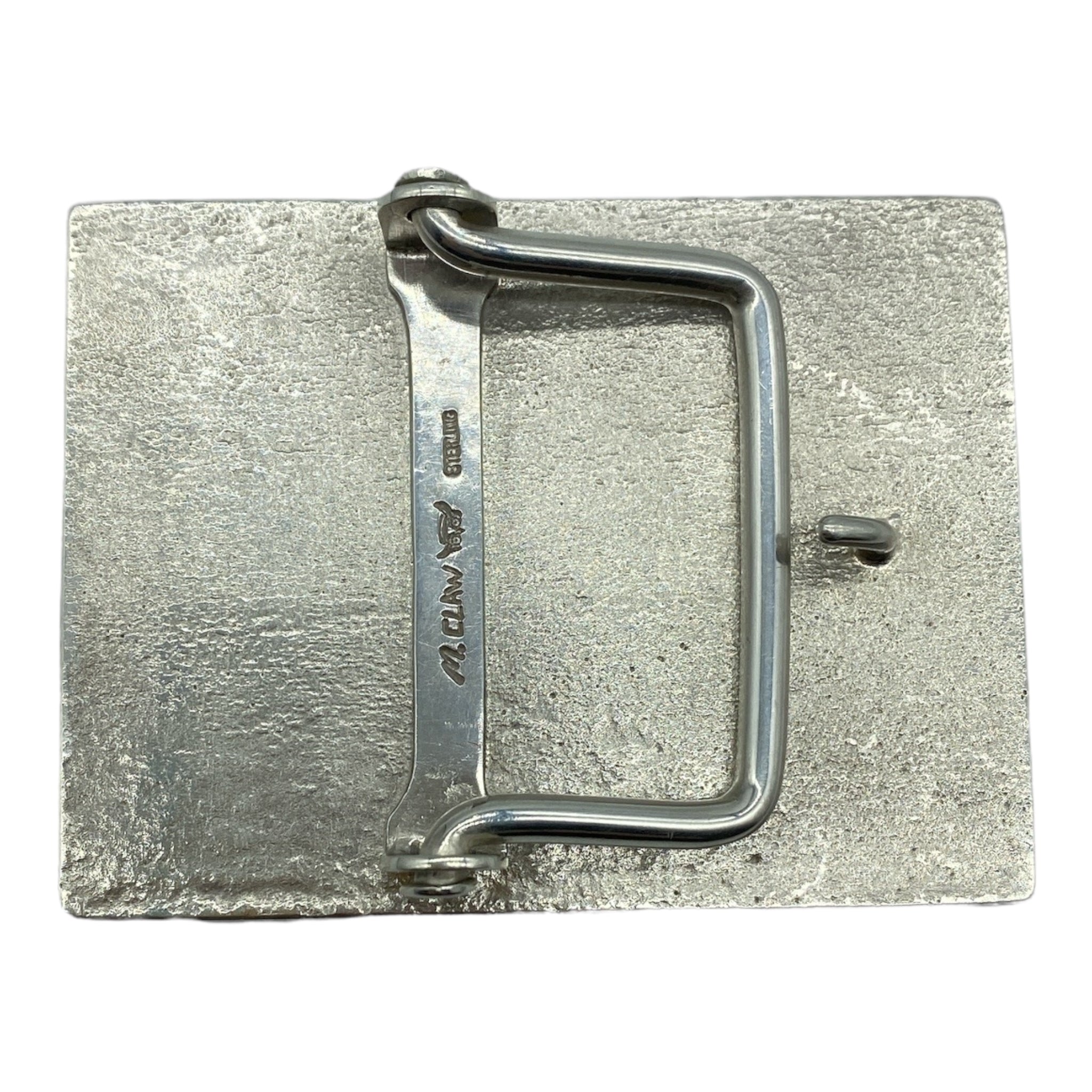 Monty Claw Navajo Belt Buckle